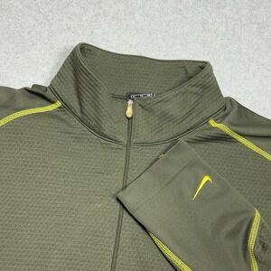 Nike Golf Jacket Mens Extra Large Thermafit 1/2 Zip Pullover Athleisure Sports